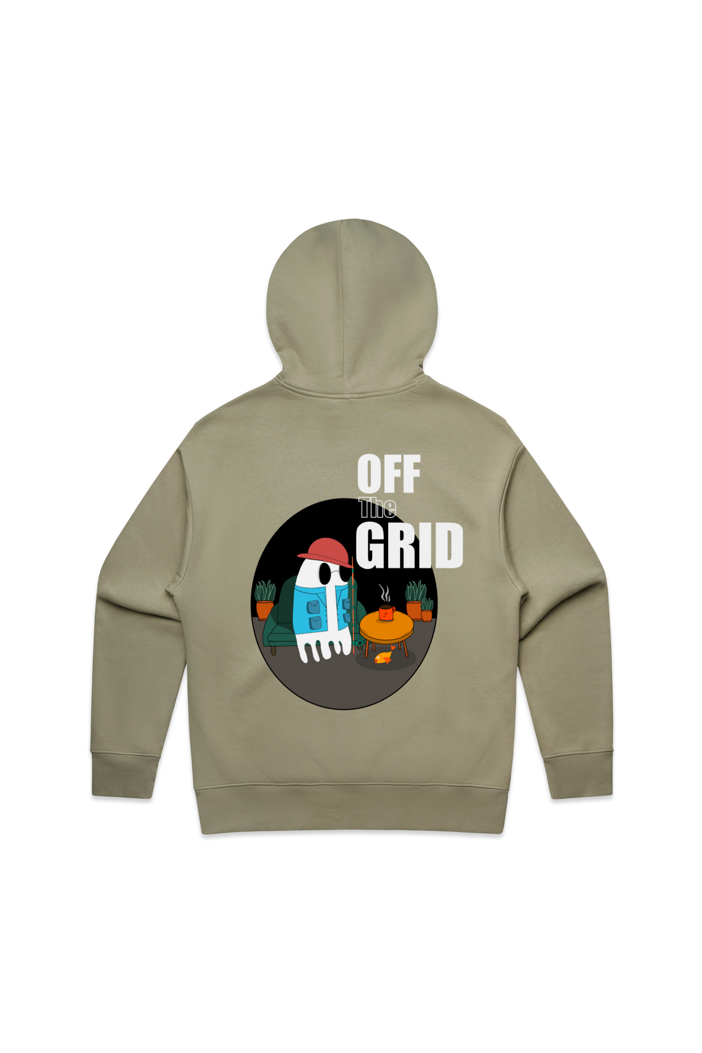 Off the Grid- Heavy Hoodie